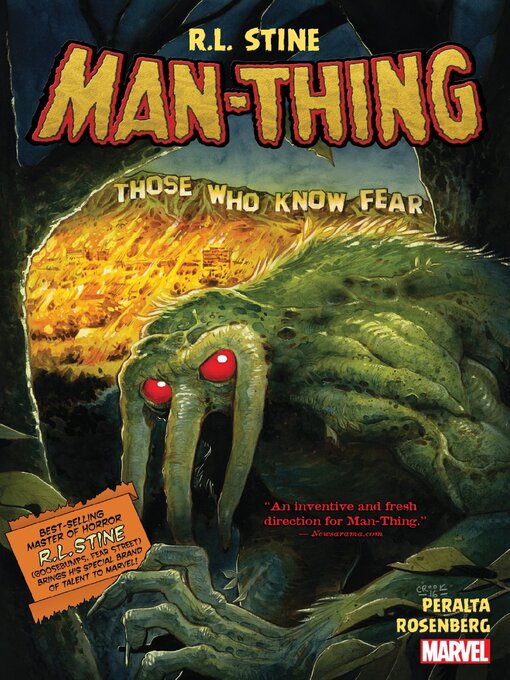 Title details for Man-Thing (2017) by Robert L. Stine - Wait list